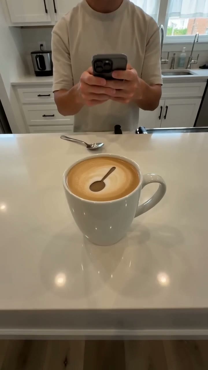 Coffee Predicts Five Seconds Ahead AI video example poster