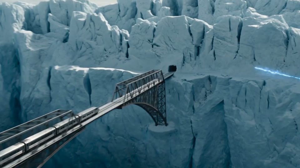 The Glacier Train AI video example poster