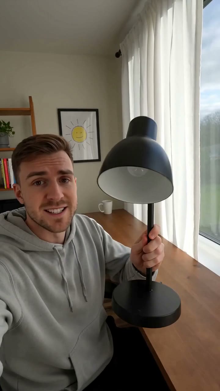 The Sun-Following Lamp AI video example poster